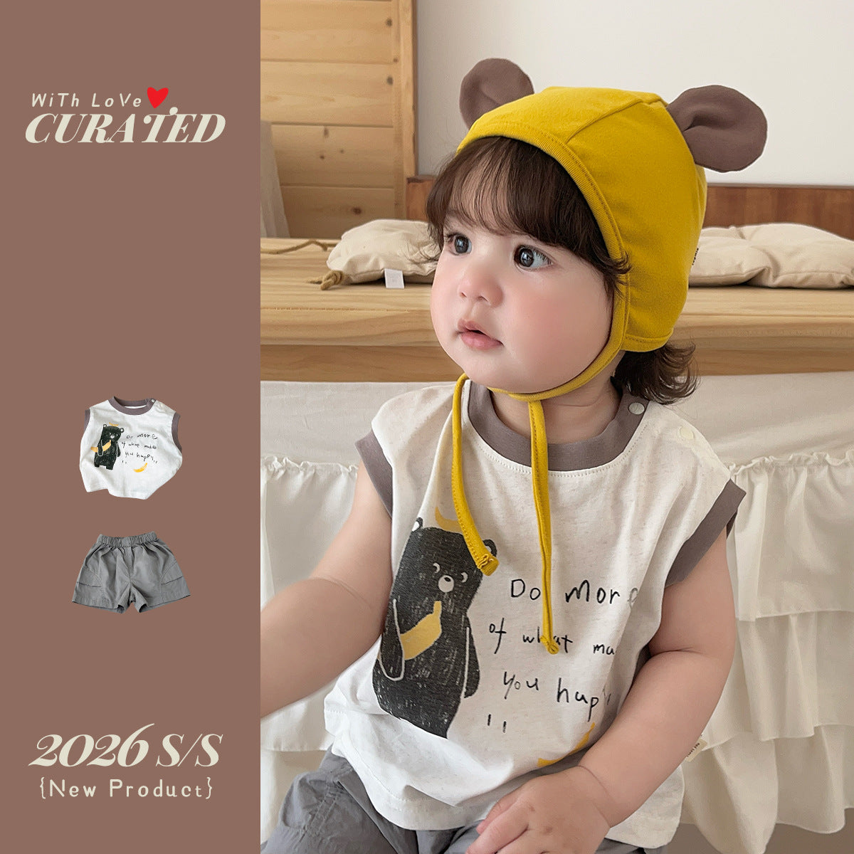 Comfortable Cargo Pants Two-Piece Set for Boys, Cool Sensation Outfit Kids Summer Clothing Set