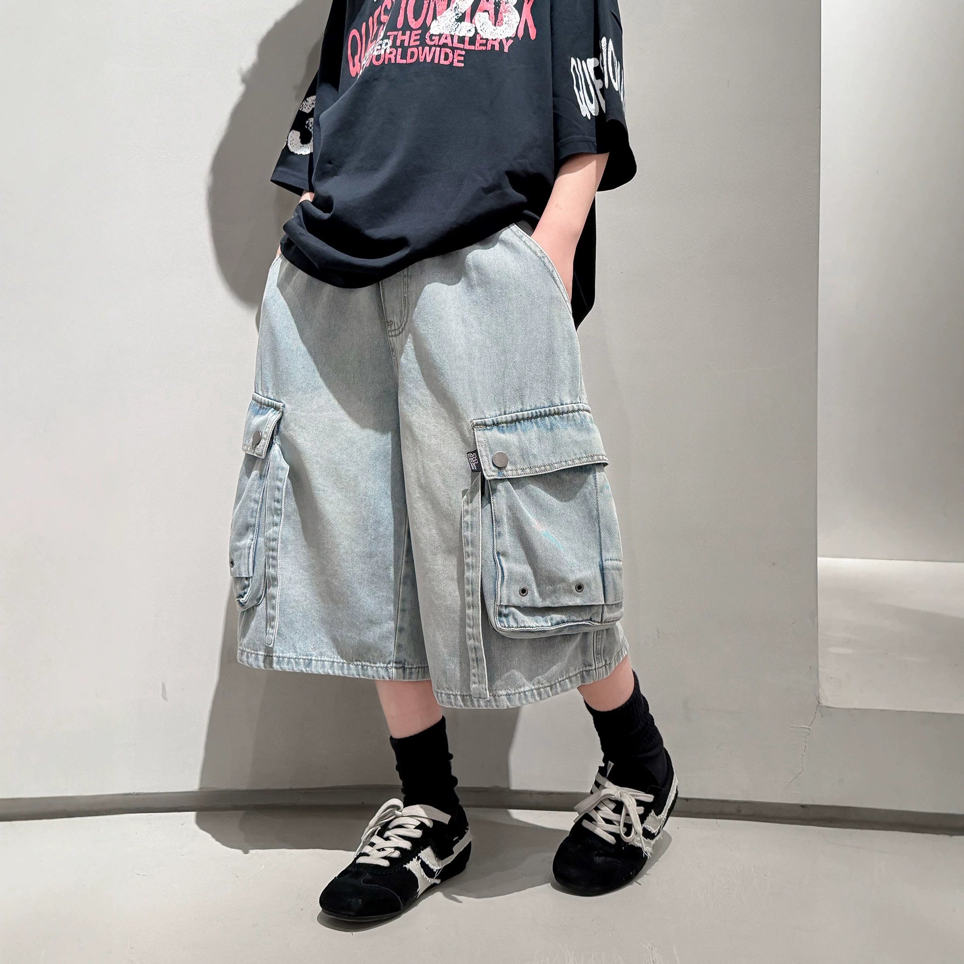 Boy's Denim Shorts, Casual Pants for Kids