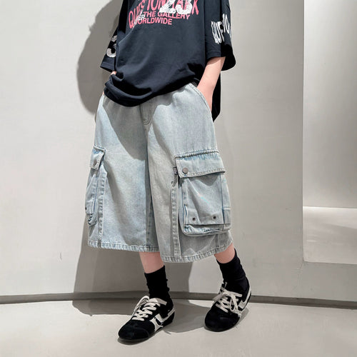 Boy's Denim Shorts, Casual Pants for Kids