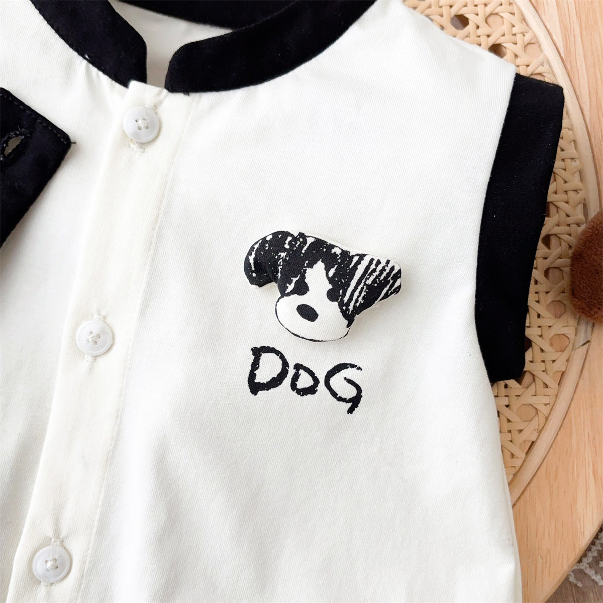 Baby Clothes Sleeveless Romper  Lightweight Newborn Cartoon Onesie