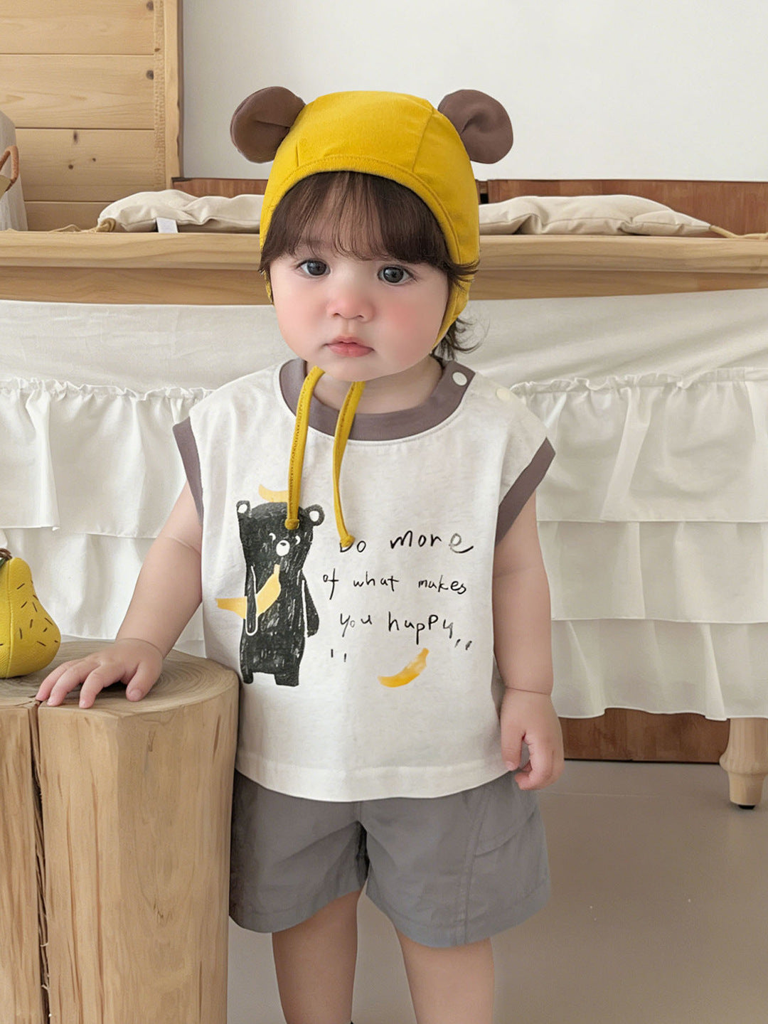 Comfortable Cargo Pants Two-Piece Set for Boys, Cool Sensation Outfit Kids Summer Clothing Set