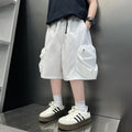 Boy's Cargo Shorts Trendy Kids Pants
