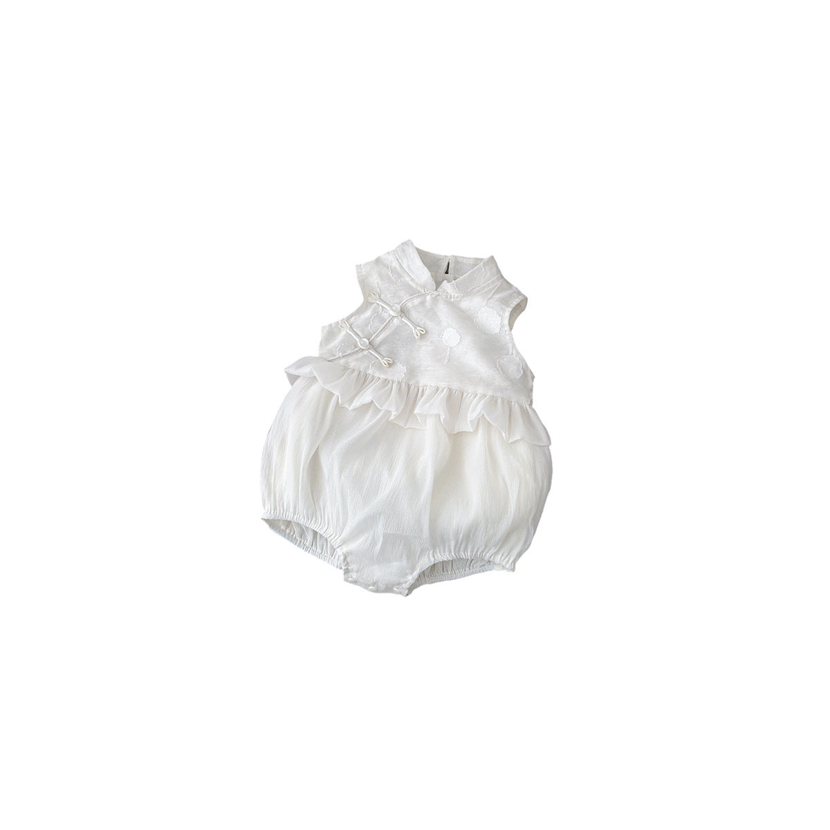 Sweet Embroidered Bodysuit, Baby Girl's 100-Day and First Birthday Outfit