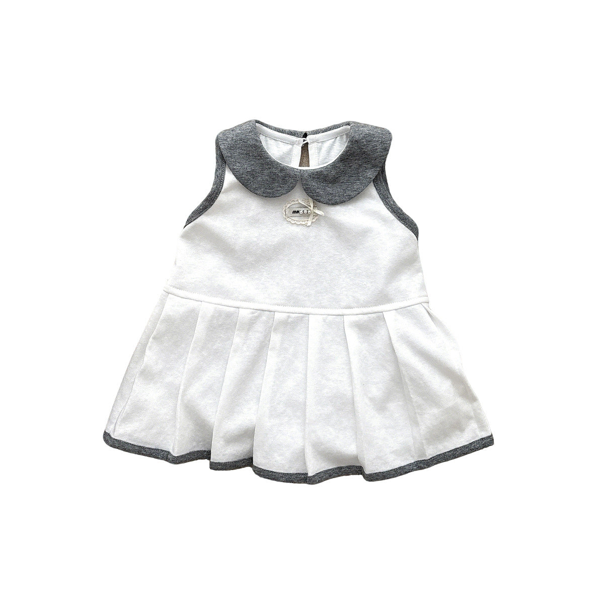 Baby Girl Clothing Chic Mini Dress Children's Sleeveless Dress