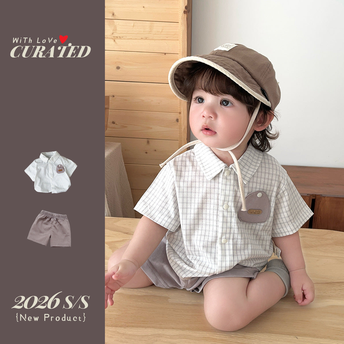 Ultra-Comfortable  Boy's Shirt Short Sleeve Cool T-Shirt Baby Boy Outfit