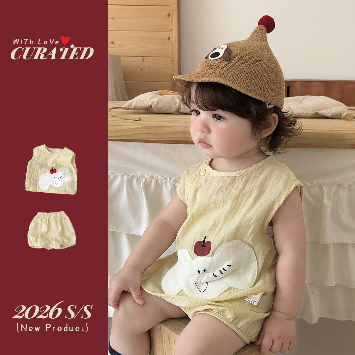 Elephant Print Sleeveless Vest  Lightweight T-Shirt Outfit