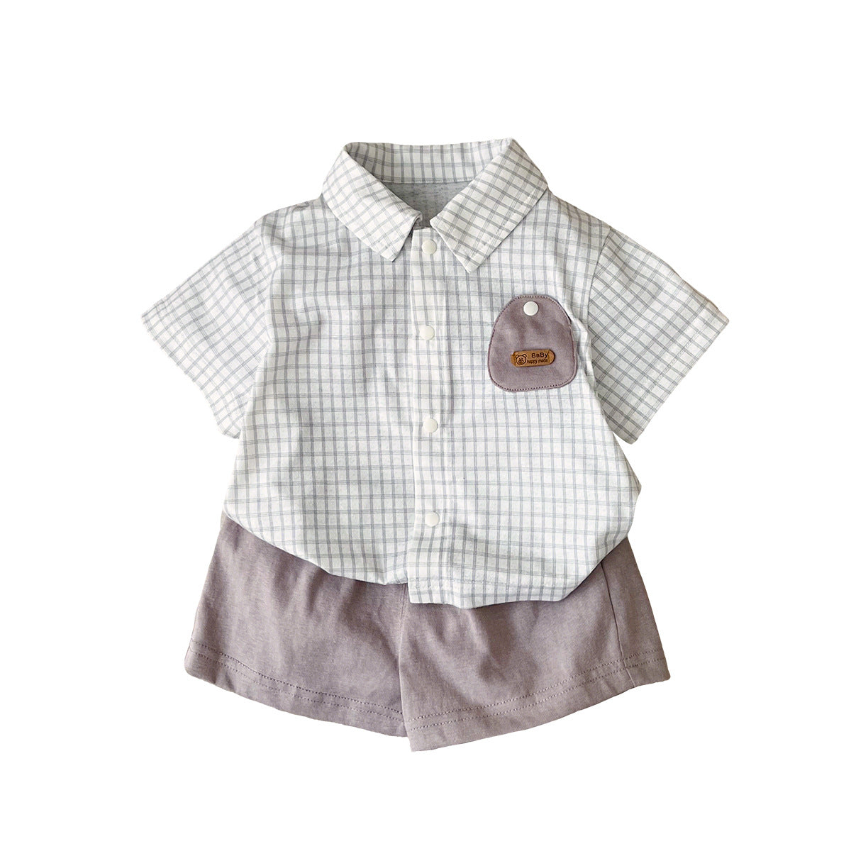 Ultra-Comfortable  Boy's Shirt Short Sleeve Cool T-Shirt Baby Boy Outfit