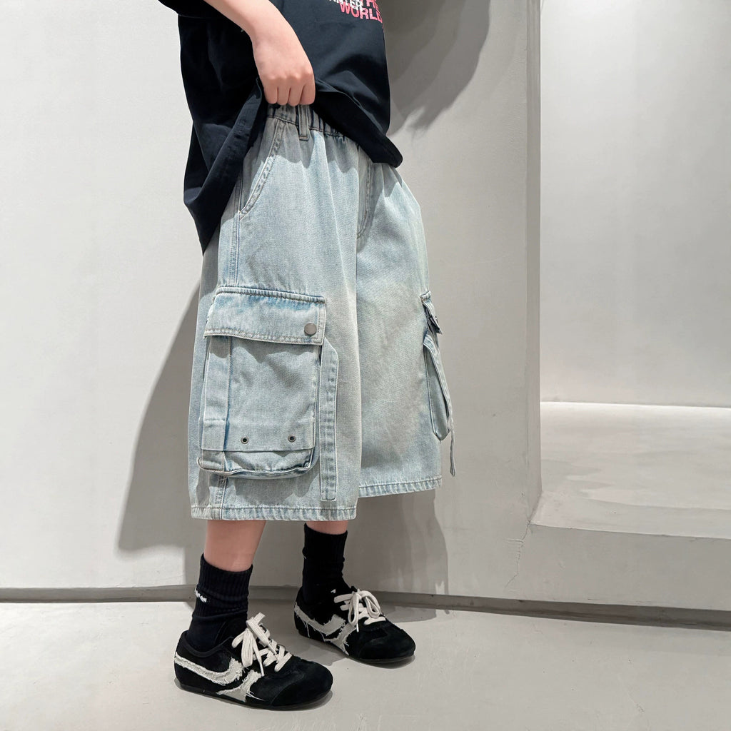 Boy's Denim Shorts, Casual Pants for Kids