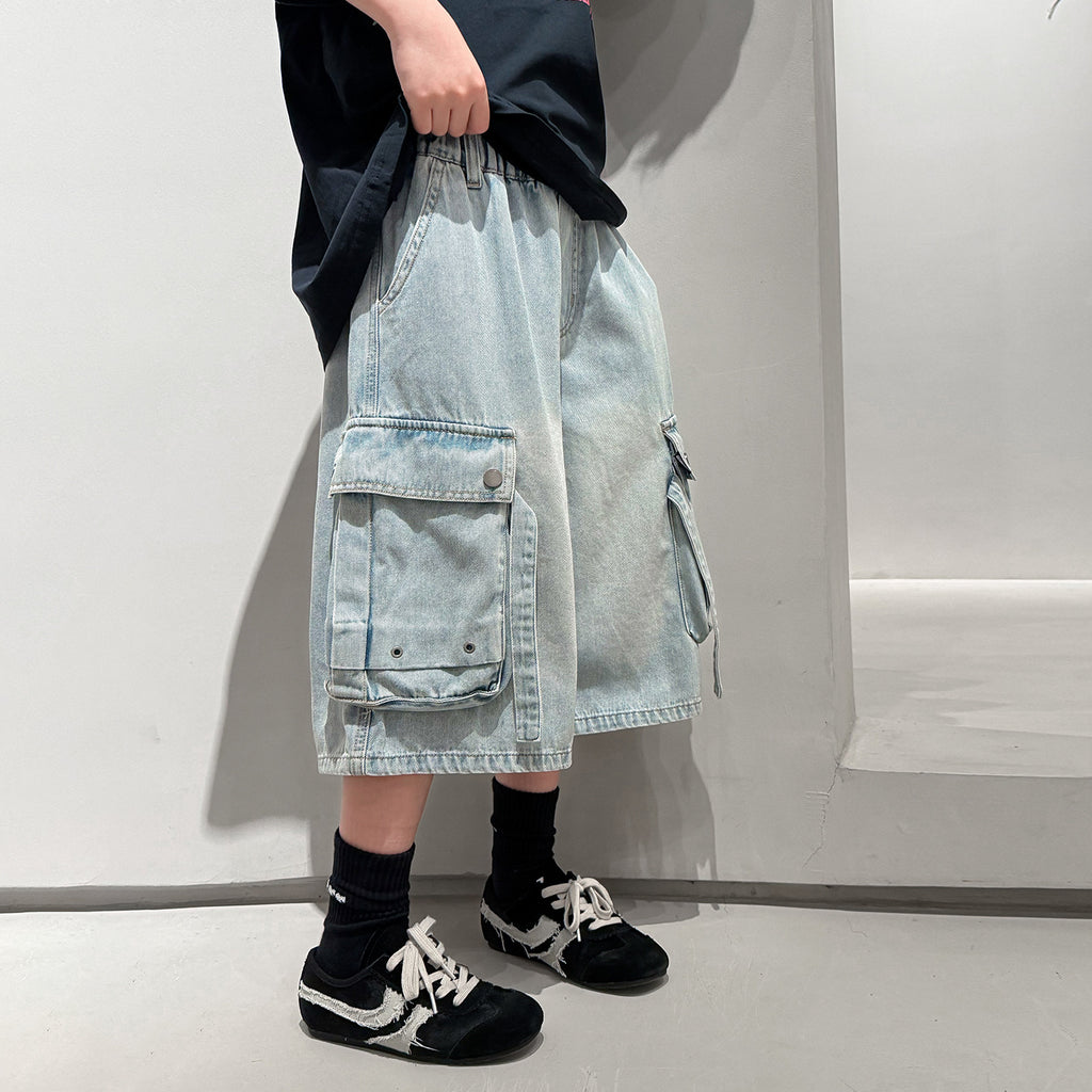 Boy's Denim Shorts, Casual Pants for Kids