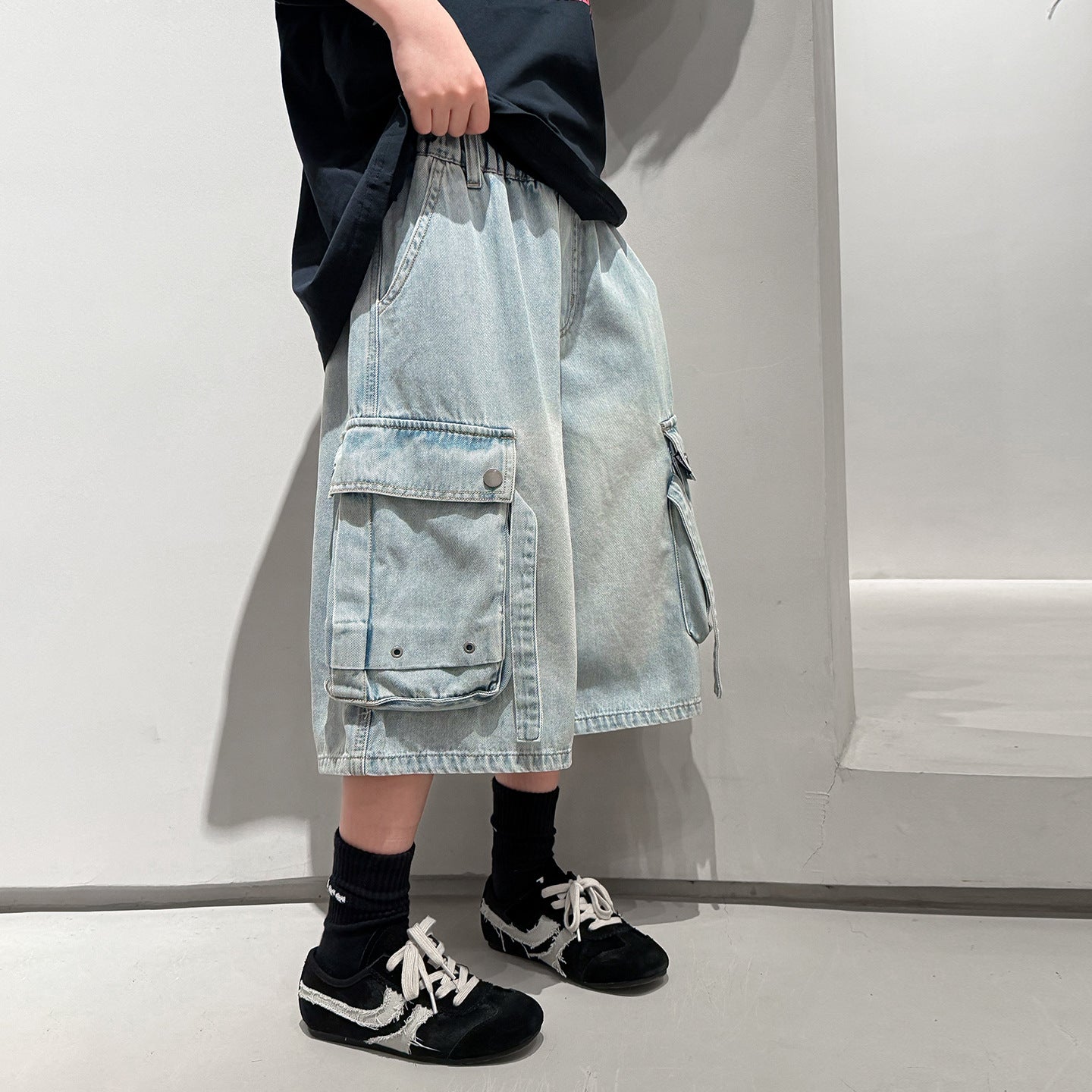 Boy's Denim Shorts, Casual Pants for Kids